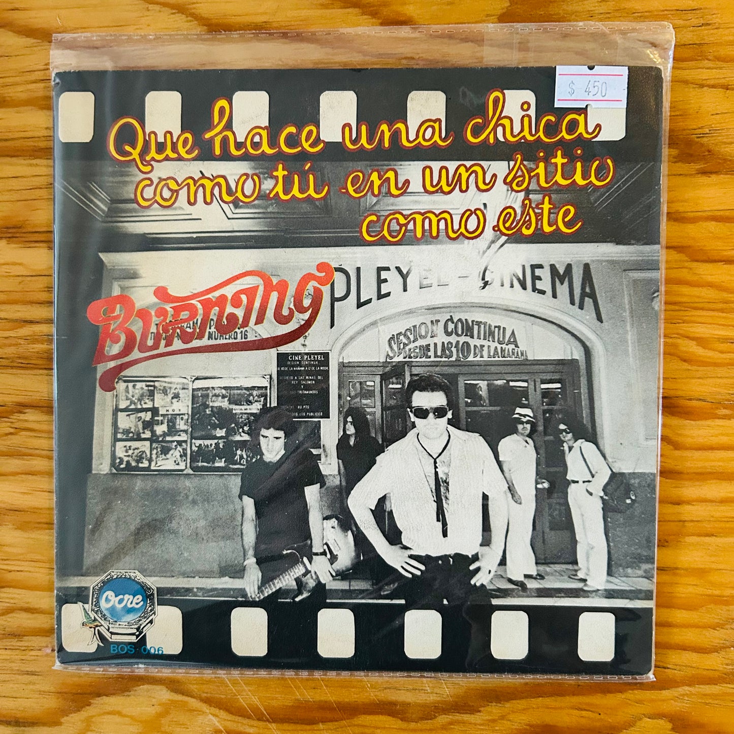 QUE HACE UNA CHICA COMO TU EN UN SITIO COMO ESTE (VINILO SINGLE 7”) (2DA MANO)