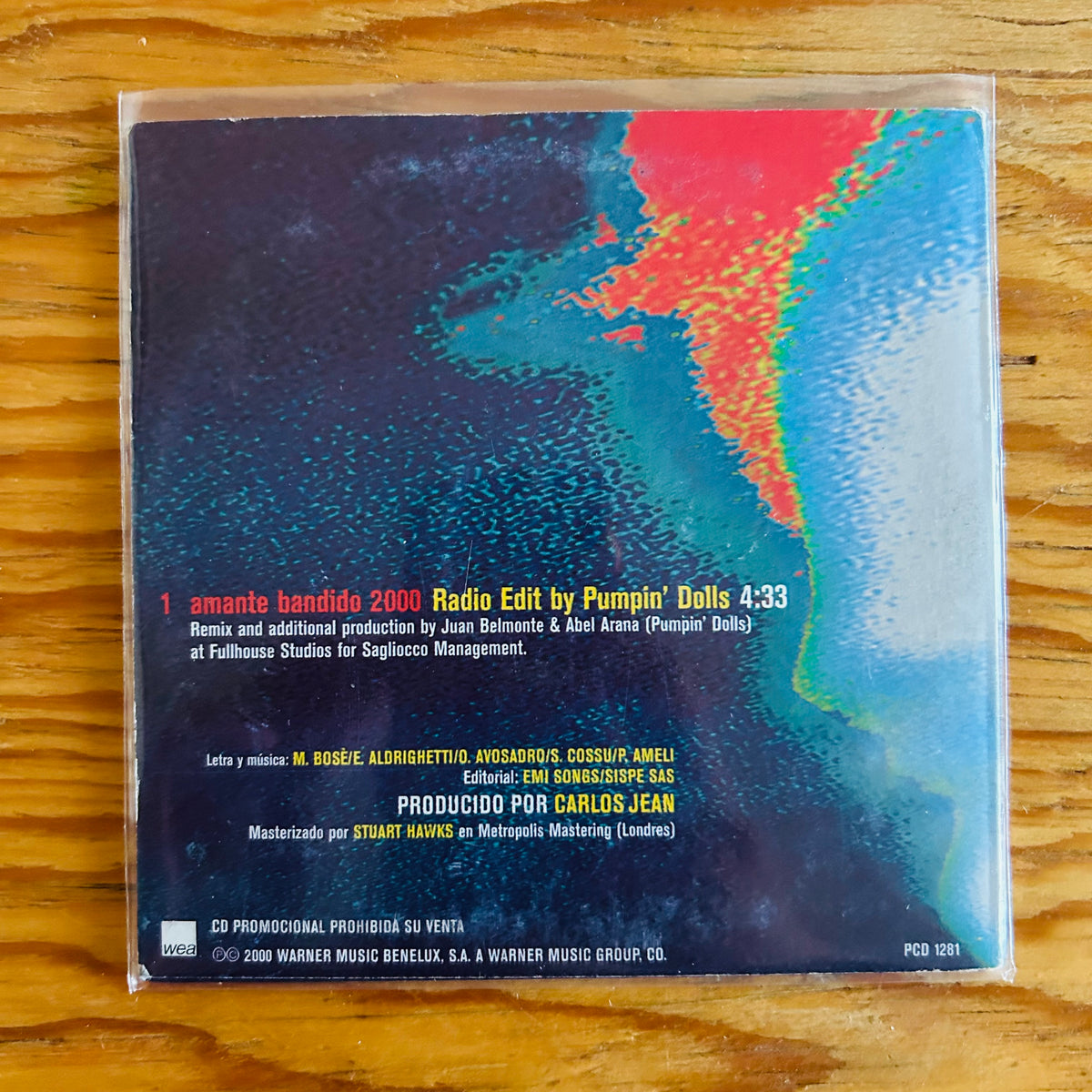 AMANTE BANDIDO 2000 REMIX (CD SINGLE)