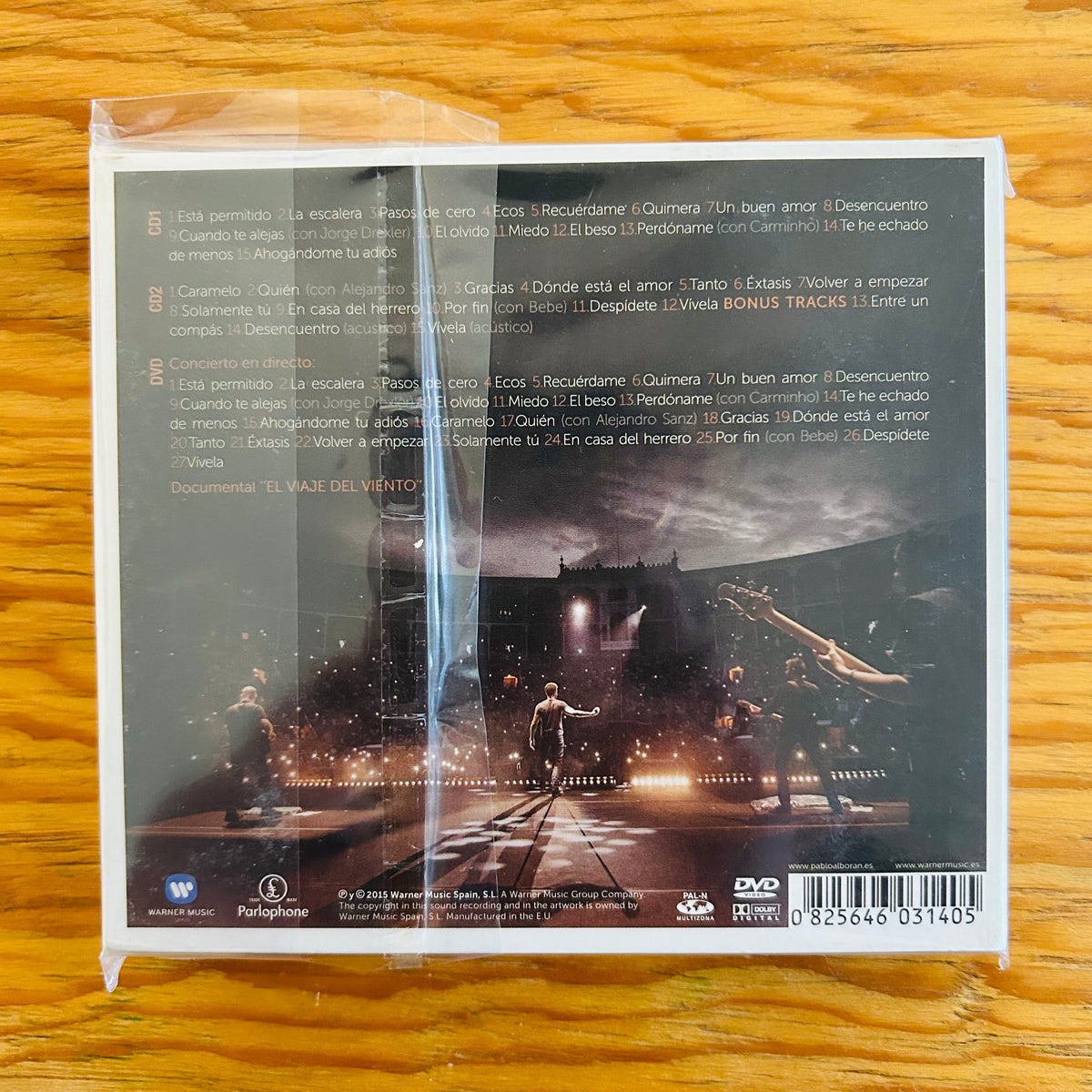 TOUR TERRAL (CD DOBLE + DVD) (2DA MANO)