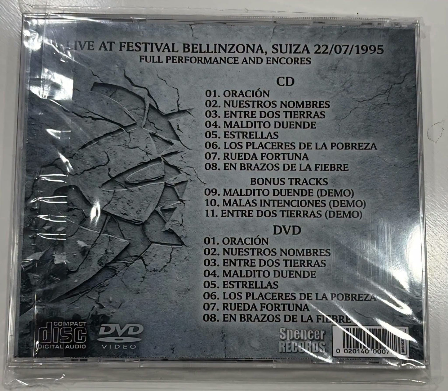 FESTIVAL BELLINZONA (CD + DVD)