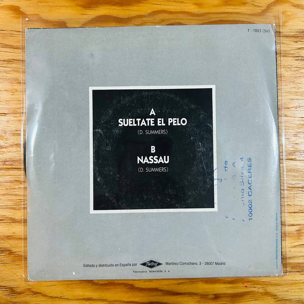 SUÉLTATE EL PELO (VINILO SINGLE 7”)