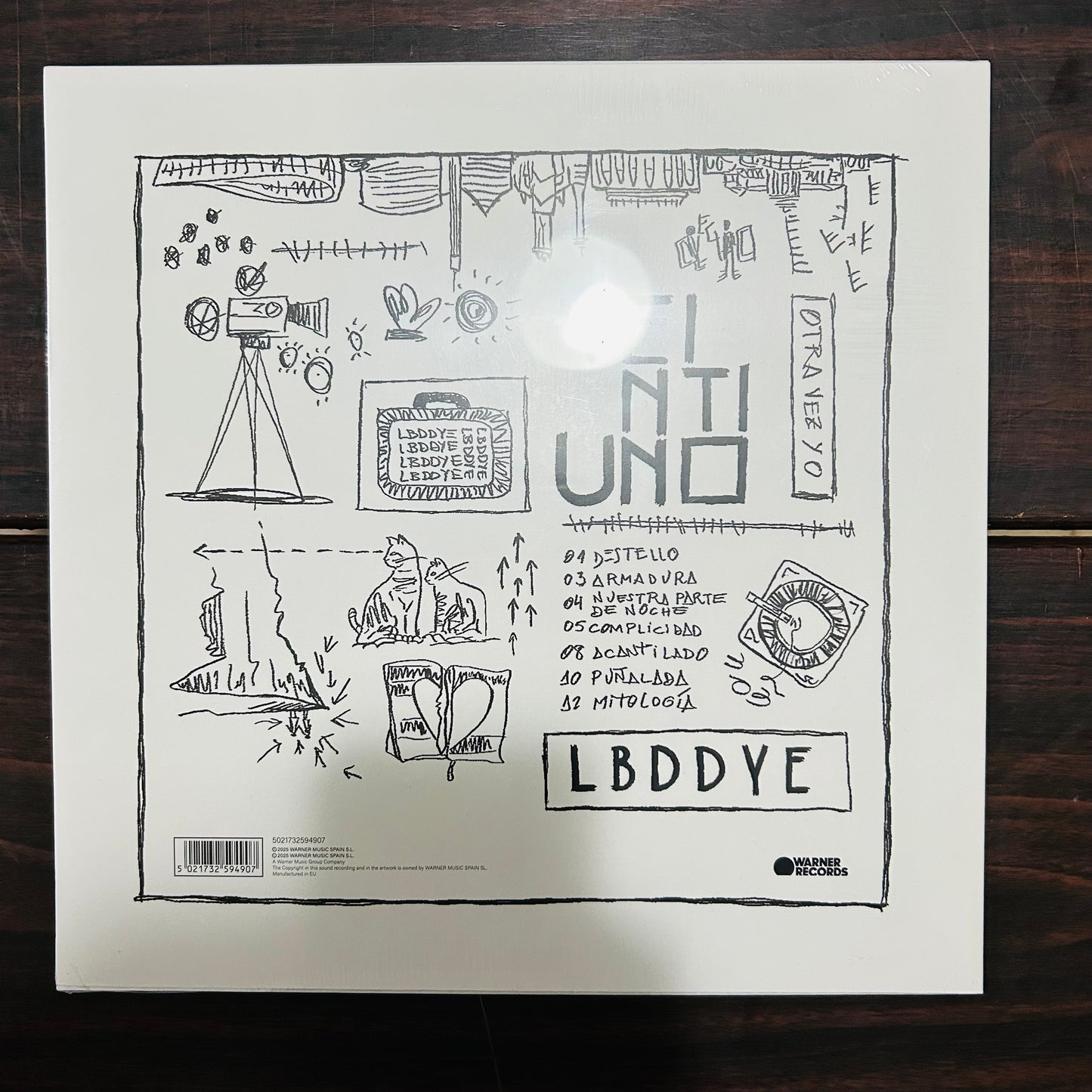 LA BALADA DE DELIRIO Y EQUILIBRIO (VINILO)