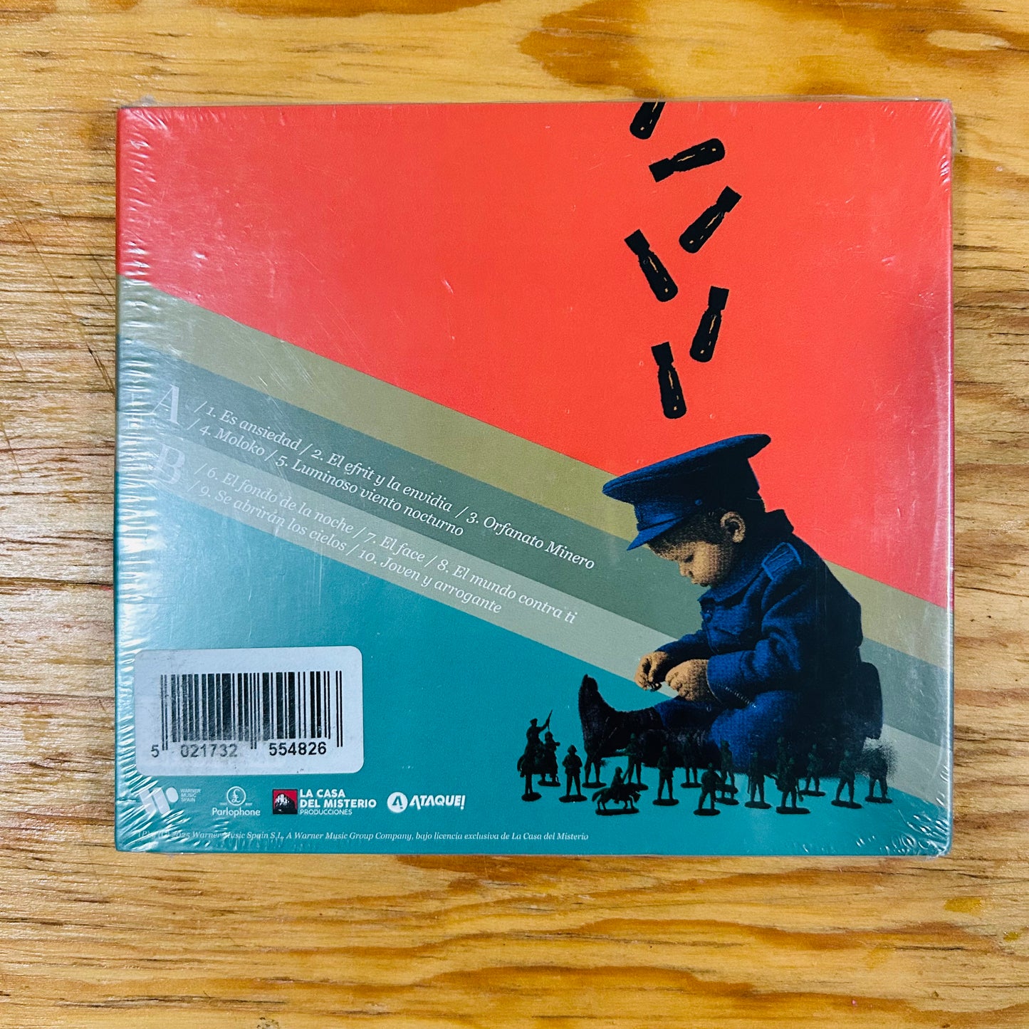 JOVEN Y ARROGANTE (CD + POSTAL FIRMADA)