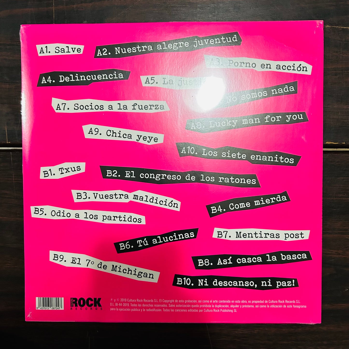 NI DESCANSO NI PAZ (VINILO + CD)