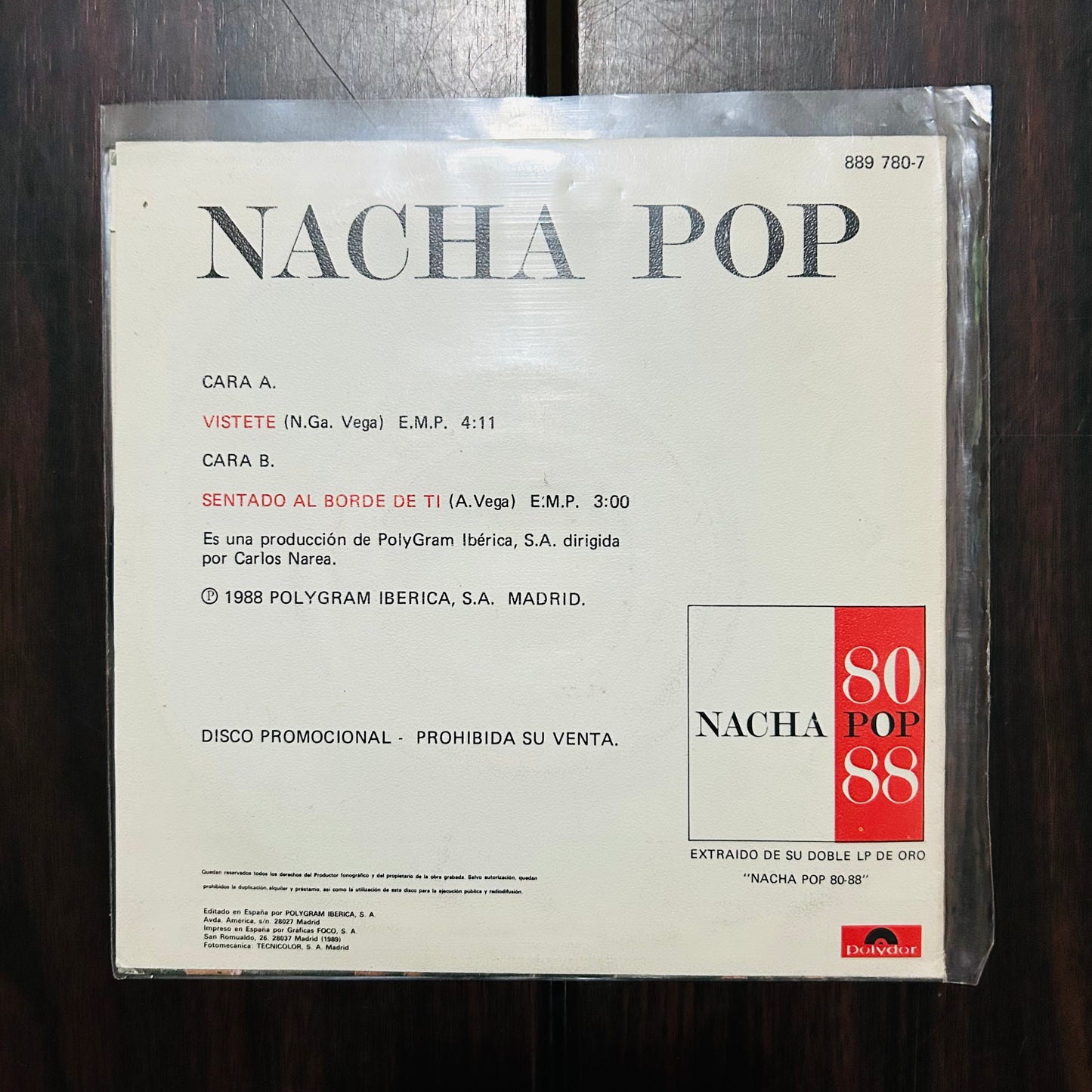 VÍSTETE (VINILO SINGLE 7”) (2DA MANO)