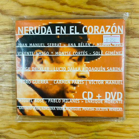NERUDA EN EL CORAZÓN (CD + DVD) (2DA MANO)