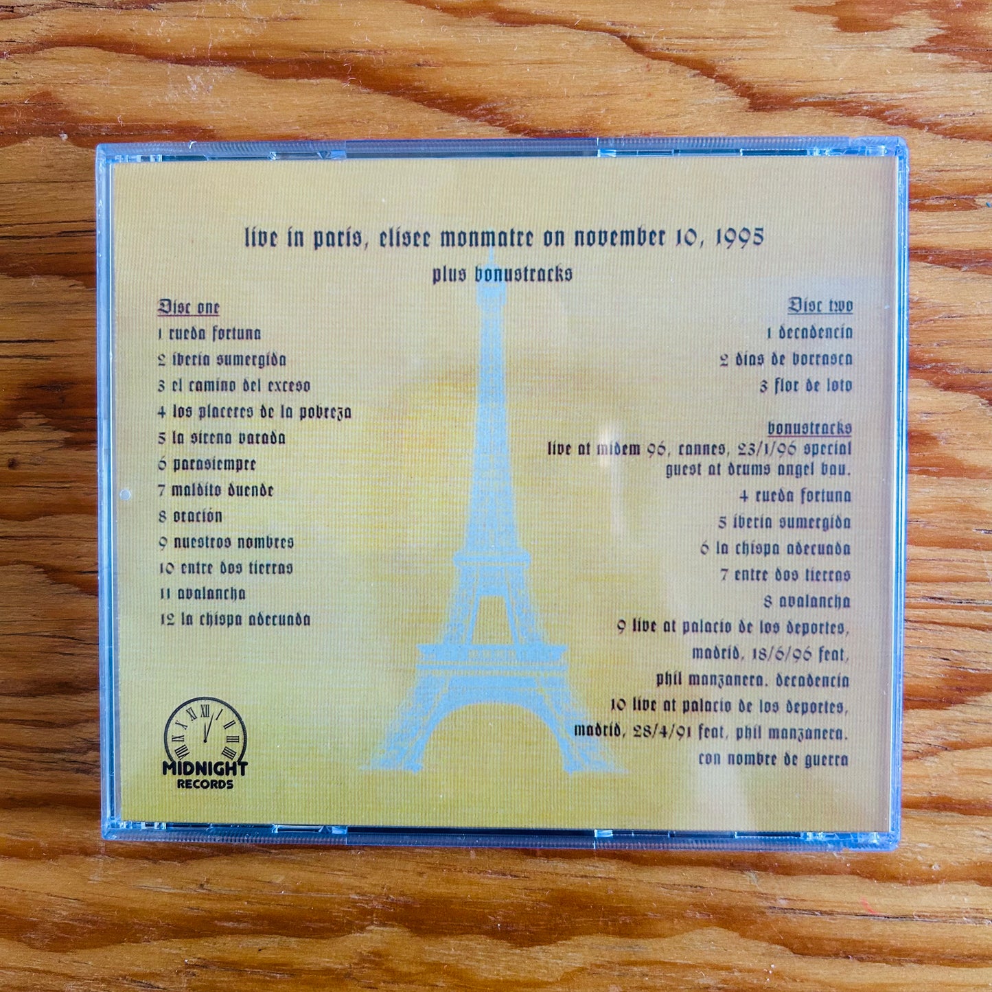 HÉROES DEL SILENCIO RUE FORTUNA (CD DOBLE)