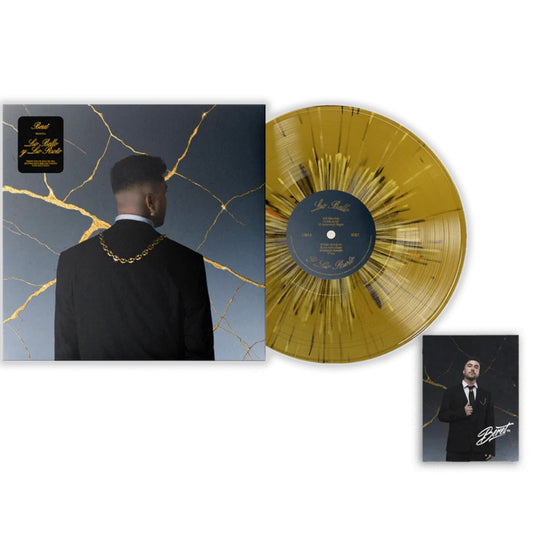 LO BELLO Y LO ROTO (VINILO DORADO SPLATTER + POSTAL FIRMADA)